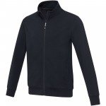 37540552-Galena&nbsp;bluza unisex z recyklingu z zamkiem błyskawicznym na całej długości-Granatowy m