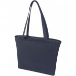 12071255-Weekender torba na zakupy z materiału z recyklingu o gramaturze 400 g/m²-Granatowy