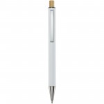 10787401-Cyrus długopis z aluminium z recyklingu-Biały