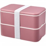 21018241-MIYO Renew dwuczęściowy lunchbox-Różowy, Różowy, Biały