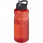 21017995-H2O Active® Eco Big Base bidon o pojemności 1 litra z wieczkiem z dzióbkiem-Czerwony, Czarny