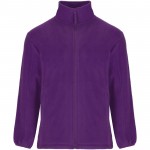 R64124H3-Artic&nbsp;męska kurtka polarowa z zamkiem błyskawicznym na całej długości-Fioletowy l