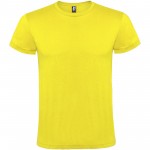 R64241B1-Atomic koszulka unisex z krótkim rękawem-Żółty s