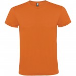 R64243I5-Atomic koszulka unisex z krótkim rękawem-Pomarańczowy 2xl