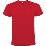 R64244I0-Atomic koszulka unisex z krótkim rękawem-Czerwony xs