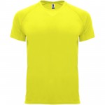 R04071C6-Bahrain&nbsp;sportowa koszulka męska z kr&oacute;tkim rękawem-Fluor Yellow 3xl