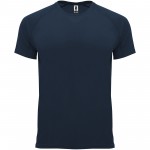 R04071R1-Bahrain sportowa koszulka męska z krótkim rękawem-Navy Blue s
