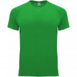 R04075D2-Bahrain sportowa koszulka męska z krótkim rękawem-Green Fern m