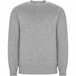 R10712U0-Batian bluza unisex z okrągłym dekoltem-Marl Grey xs