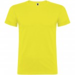 R65541B6-Beagle koszulka męska z krótkim rękawem-Żółty 3xl