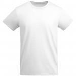 R66981Z1-Breda koszulka męska z krótkim rękawem-Biały s