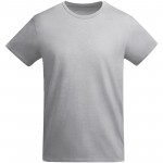 R66982U6-Breda koszulka męska z krótkim rękawem-Marl Grey 3xl