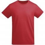R66984I1-Breda koszulka męska z krótkim rękawem-Czerwony s