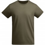 R66985M3-Breda koszulka męska z krótkim rękawem-Militar Green l