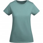 R66991M5-Breda koszulka damska z krótkim rękawem-Dusty Blue 2xl