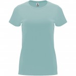 R66831P1-Capri koszulka damska z krótkim rękawem-Washed Blue s