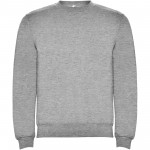 R10702U2-Batian ECO bluza unisex z okrągłym dekoltem-Marl Grey m