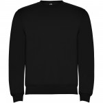 R10703O6-Batian ECO bluza unisex z okrągłym dekoltem-Czarny 3xl
