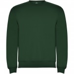 R10704Z0-Batian ECO bluza unisex z okrągłym dekoltem-Butelkowa zieleń xs