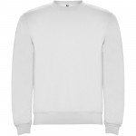 K10701ZG-Ulan bluza unisex z zamkiem błyskawicznym na całej długości-Biały 7/8