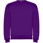 K10704HJ-Ulan bluza unisex z zamkiem błyskawicznym na całej długości-Fioletowy 9/10