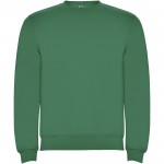K10705HC-Ulan bluza unisex z zamkiem błyskawicznym na całej długości-Kelly Green 3/4