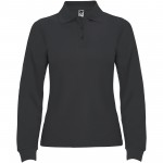 R66364B4-Estrella koszulka damska polo z długim rękawem-Dark Lead xl