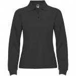 R66364B5-Estrella&nbsp;koszulka damska polo z długim rękawem-Dark Lead 2xl