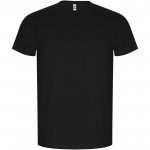 R66903O6-Golden koszulka męska z krótkim rękawem-Czarny 3xl