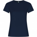 R66961R1-Golden koszulka damska z krótkim rękawem-Navy Blue s