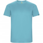 R04274U2-Imola&nbsp;sportowa koszulka męska z kr&oacute;tkim rękawem-Turkusowy m