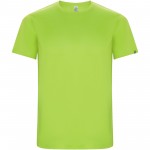 R04275B2-Imola&nbsp;sportowa koszulka męska z kr&oacute;tkim rękawem-Fluor Green m