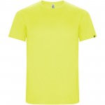 K04271CM-Imola sportowa koszulka dziecięca z krótkim rękawem-Fluor Yellow 12