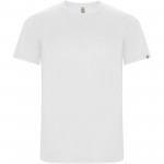 K04271ZD-Imola sportowa koszulka dziecięca z krótkim rękawem-Biały 4