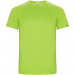 K04275BH-Imola sportowa koszulka dziecięca z krótkim rękawem-Fluor Green 8