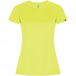 R04281C5-Imola sportowa koszulka damska z krótkim rękawem-Fluor Yellow 2xl