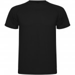 K04253OD-Montecarlo sportowa koszulka dziecięca z krótkim rękawem-Czarny 4