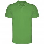 R04045D3-Monzha&nbsp;sportowa koszulka męska polo z kr&oacute;tkim rękawem-Green Fern l
