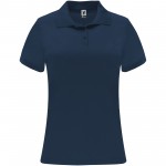 R04101R5-Monzha sportowa koszulka damska polo z krótkim rękawem-Navy Blue 2xl