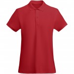 R66184I5-Prince polo damska z krótkim rękawem-Czerwony 2xl