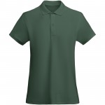 R66184Z5-Prince polo damska z krótkim rękawem-Butelkowa zieleń 2xl