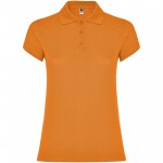 R66343I3-Star koszulka damska polo z krótkim rękawem-Pomarańczowy l