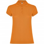R66343I6-Star koszulka damska polo z krótkim rękawem-Pomarańczowy 3xl
