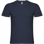 R65031R1-Samoyedo koszulka męska z krótkim rękawem i dekoltem w serek-Navy Blue s