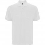 R66071Z5-Centauro Premium koszulka polo unisex z krótkim rękawem-Biały 2xl