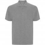 R66072U3-Centauro Premium koszulka polo unisex z kr&oacute;tkim rękawem-Marl Grey l