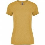 R66613H3-Fox koszulka damska z krótkim rękawem-Heather Mustard l