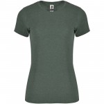 R66615A1-Fox koszulka damska z krótkim rękawem-Heather Bottle Green s