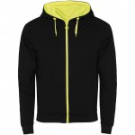R1105A62-Fuji bluza unisex-Czarny, Fluor Yellow m