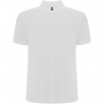 R66091Z8-Pegaso Premium koszulka męska polo z krótkim rękawem-Biały 5xl